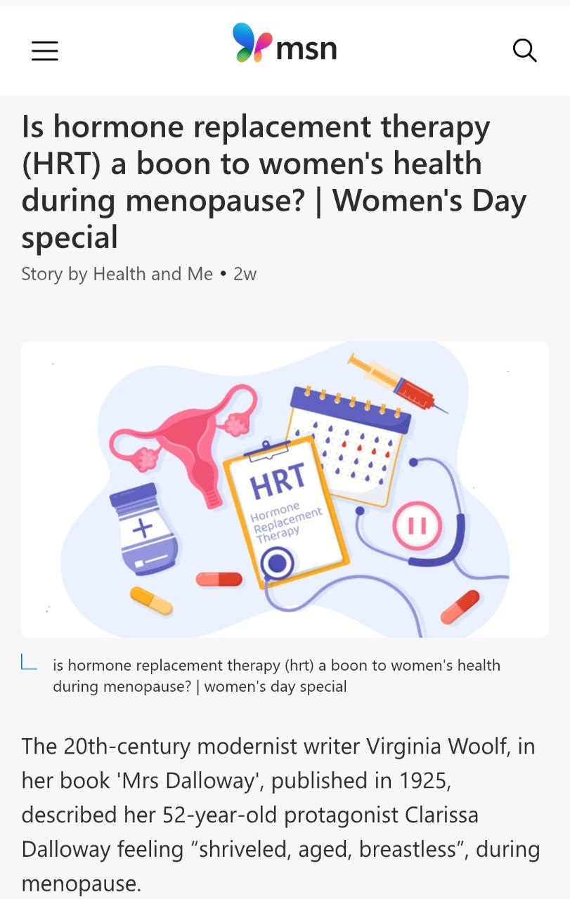 Is Hormone Replacement Therapy (HRT) A Boon To Women's Health During Menopause? | Women's Day Special